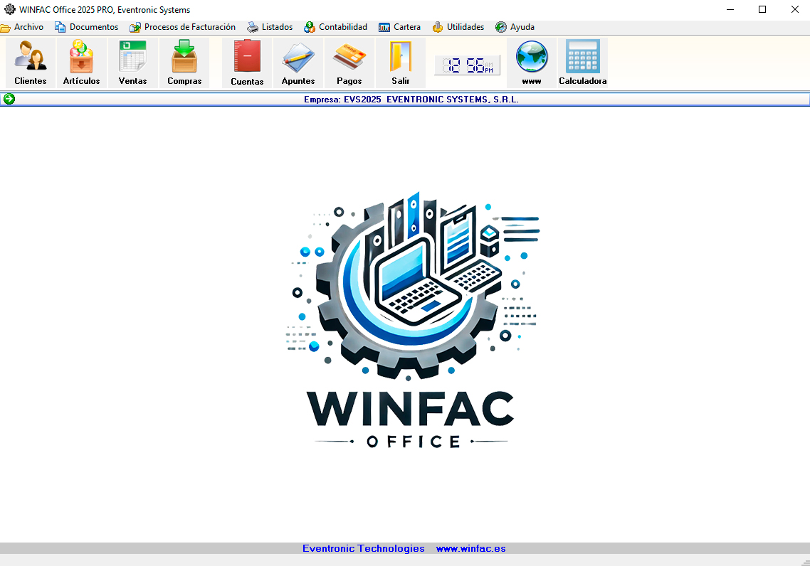Pantalla principal